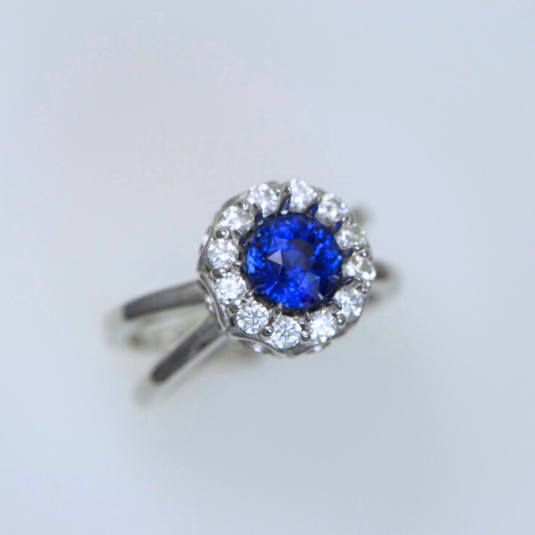 Diamond Semi mount Engagement Ring- "Diana"