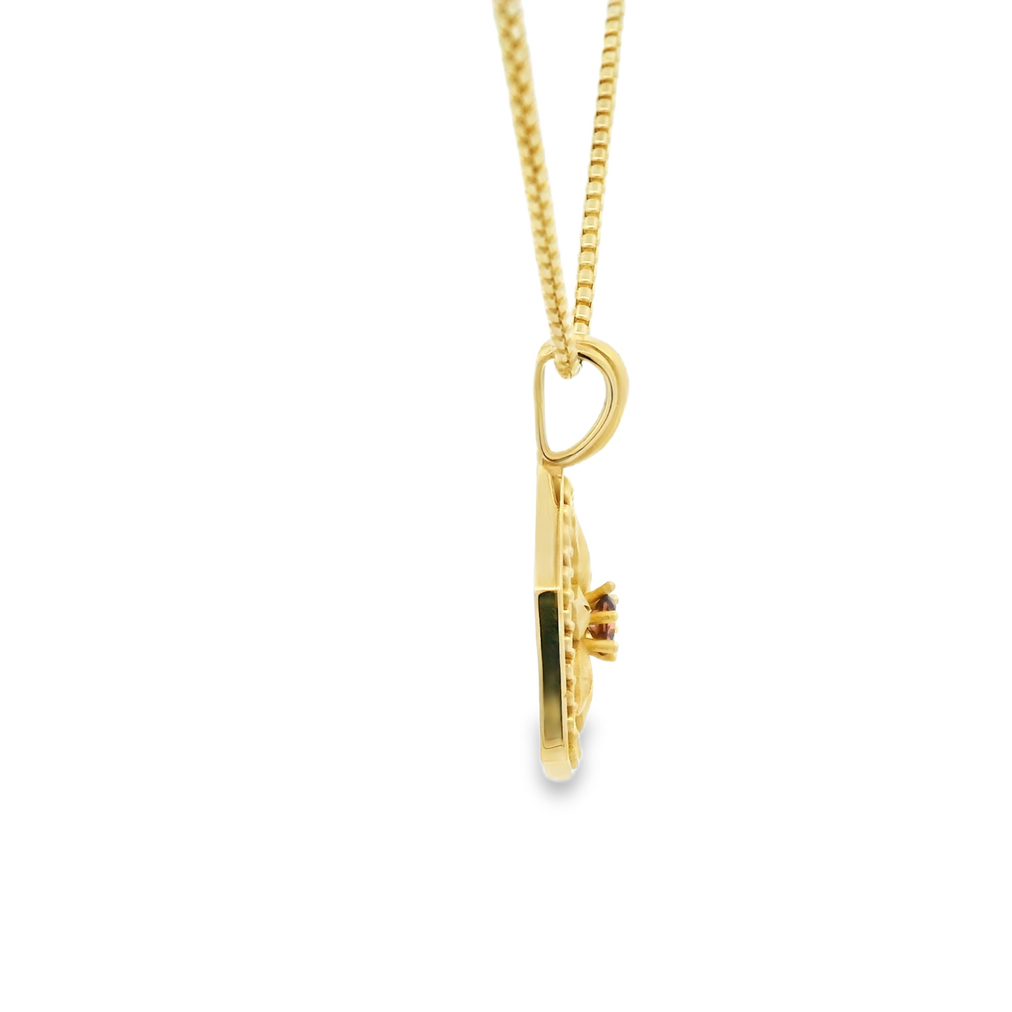 Phoenicia bloom pendant gold