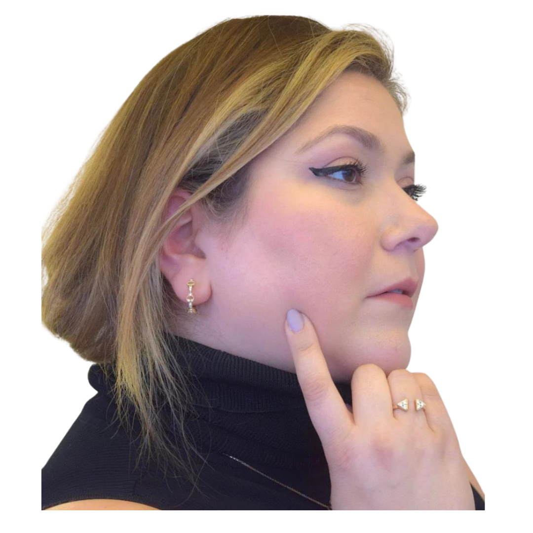 Lover's Knot Diamond hoops