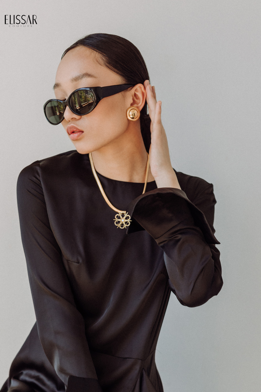 Vintage 14K Yellow Gold Estate Seed Pearl Pin Pendant