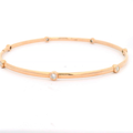 Diamond bangle bracelet