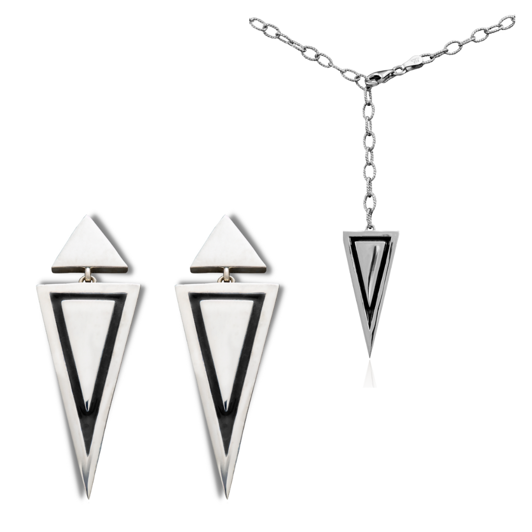 Bada$$ Necklace and earrings bundle