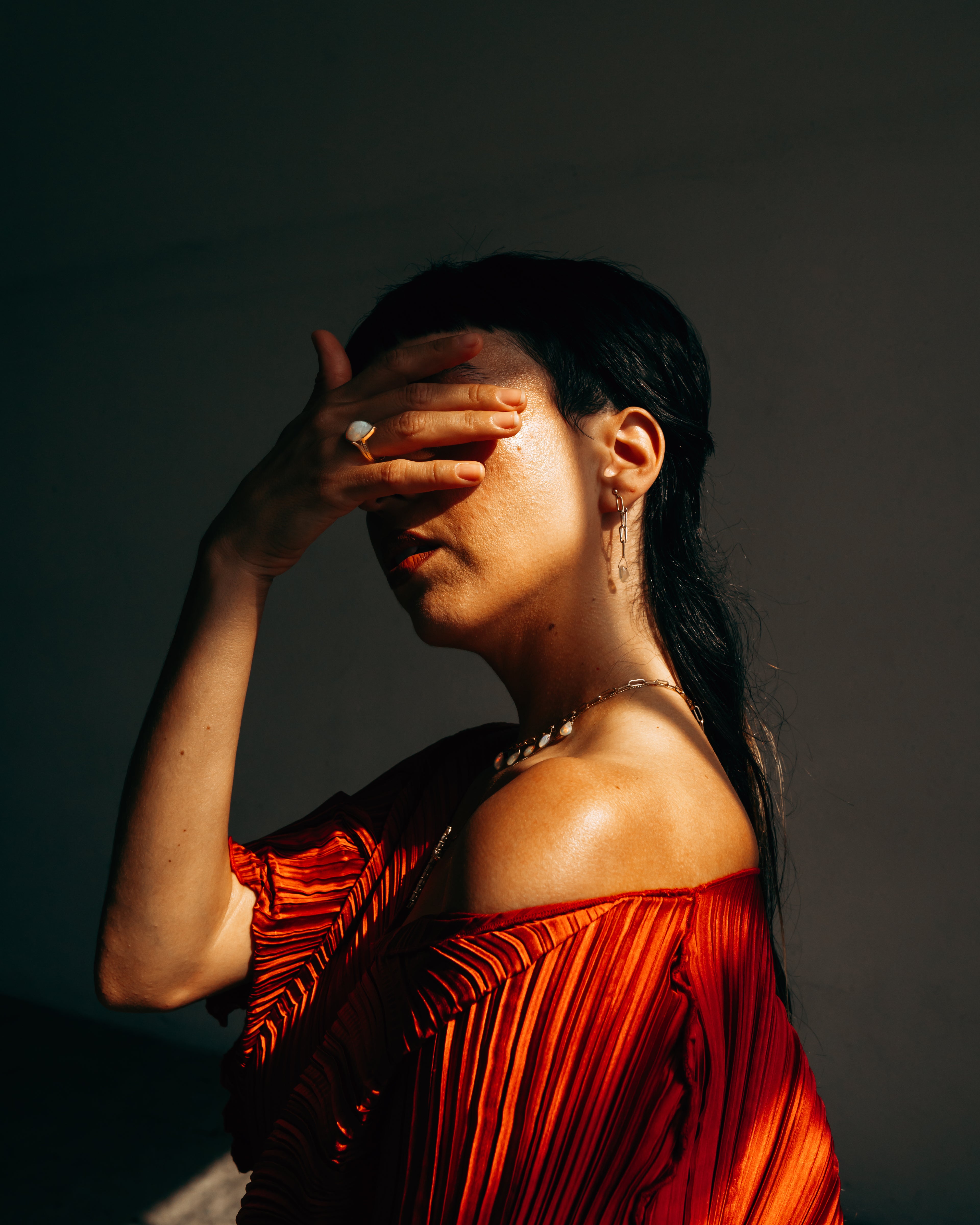 Pear Shaped Opal Ring