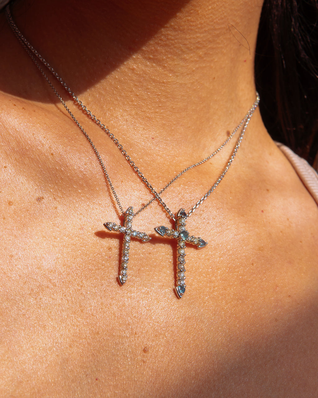 Have faith diamond cross