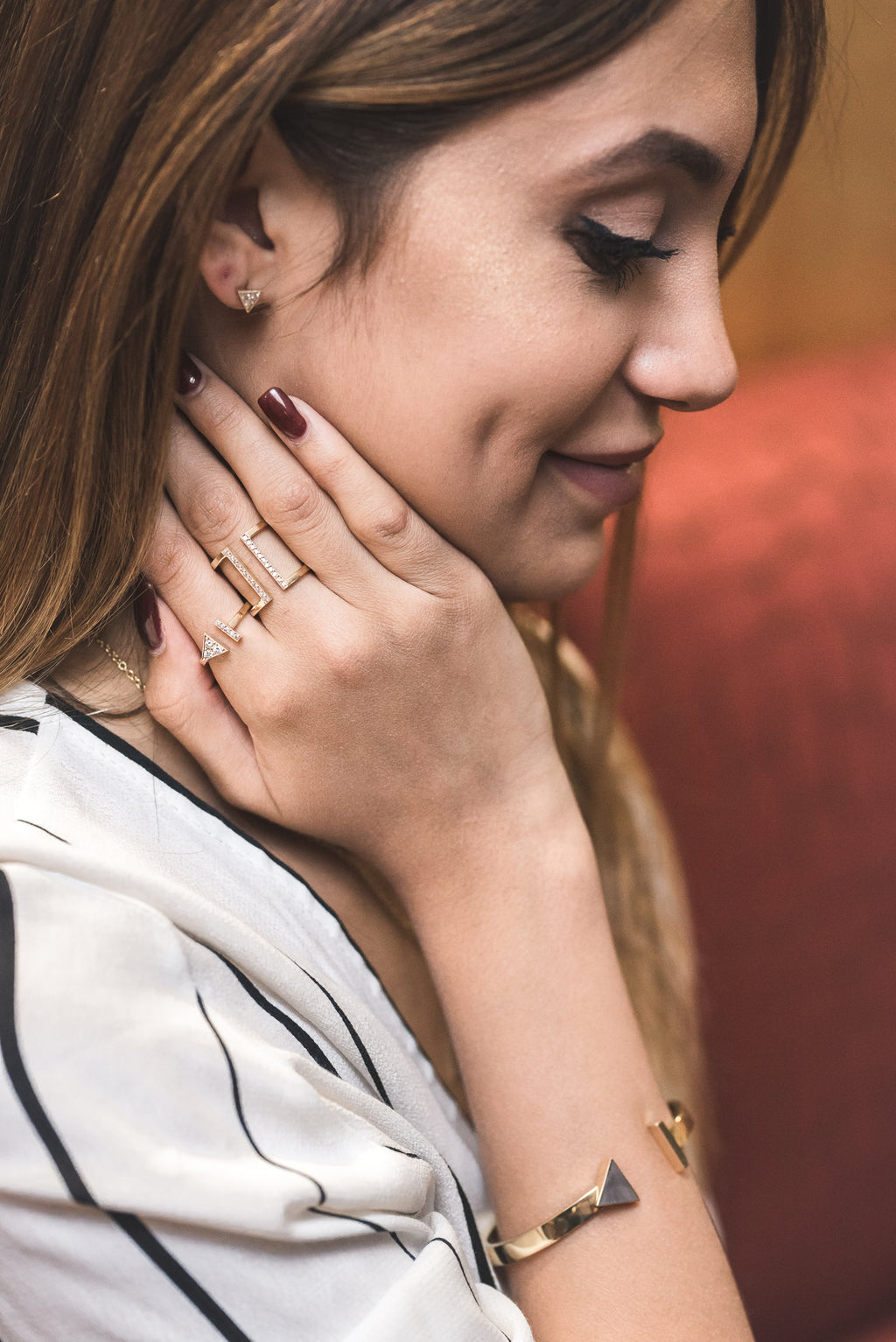 Strength and Balance diamond ring