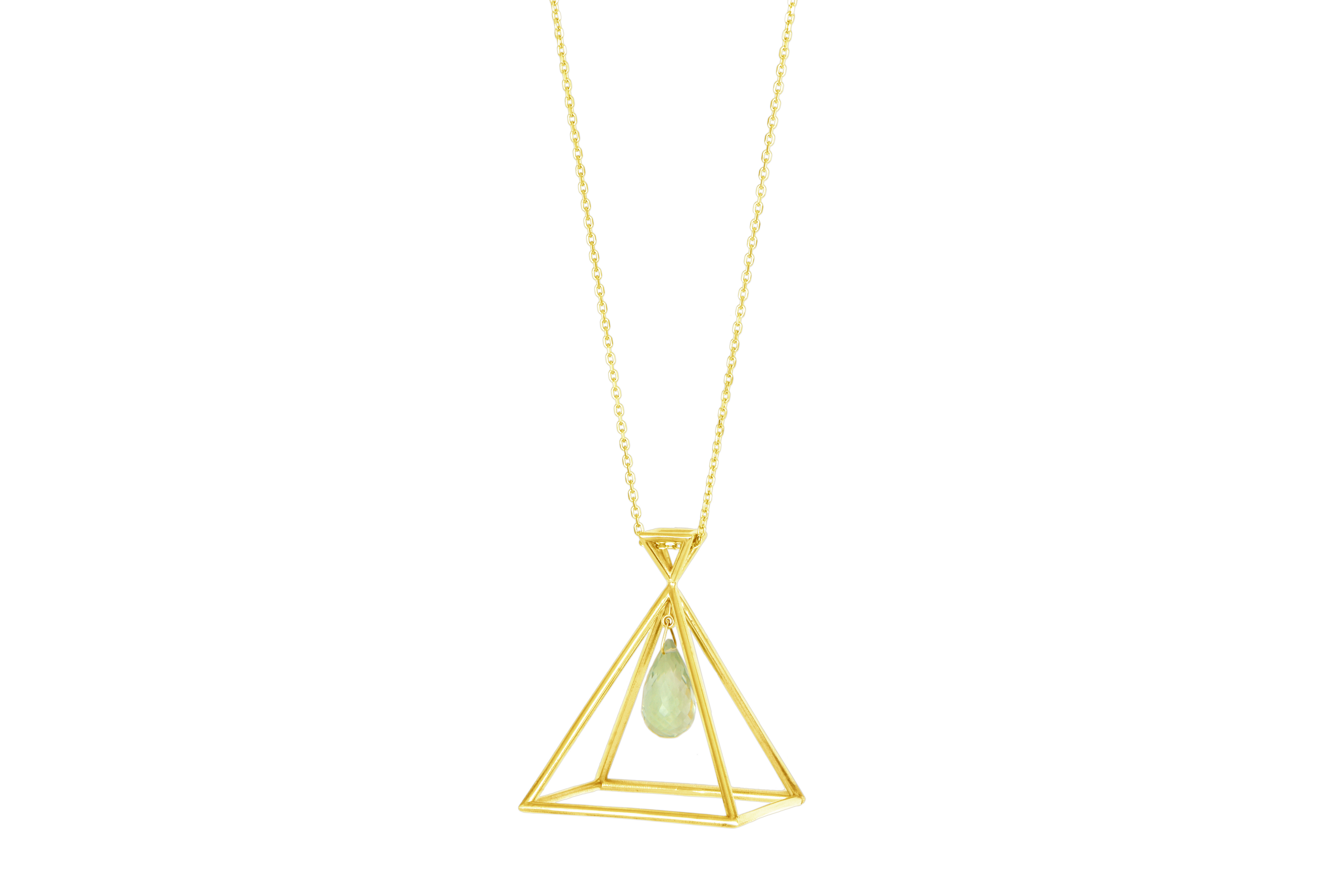 Prism Gold necklace