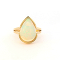 Pear Shaped Opal Ring