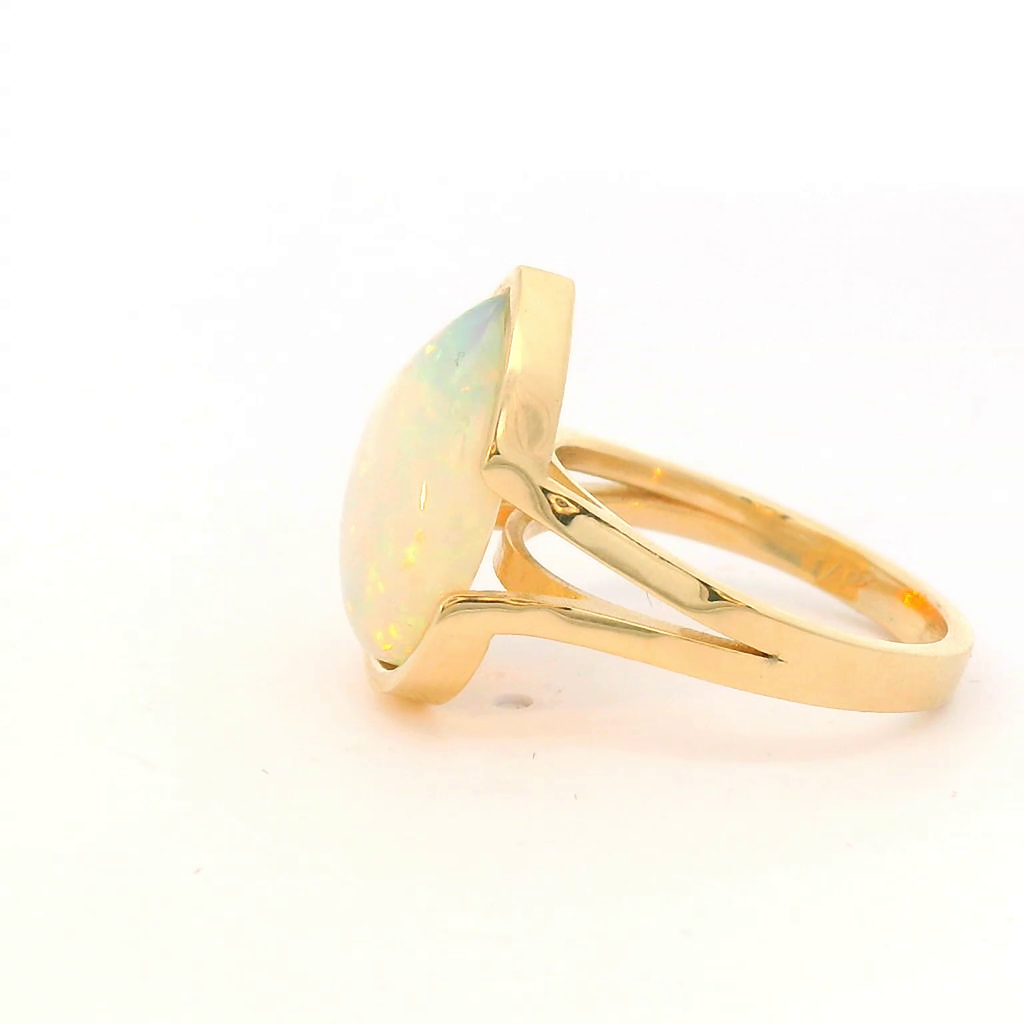 Pear Shaped Opal Ring