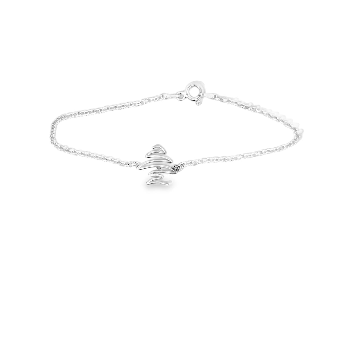 Cedar bracelet- Sterling silver