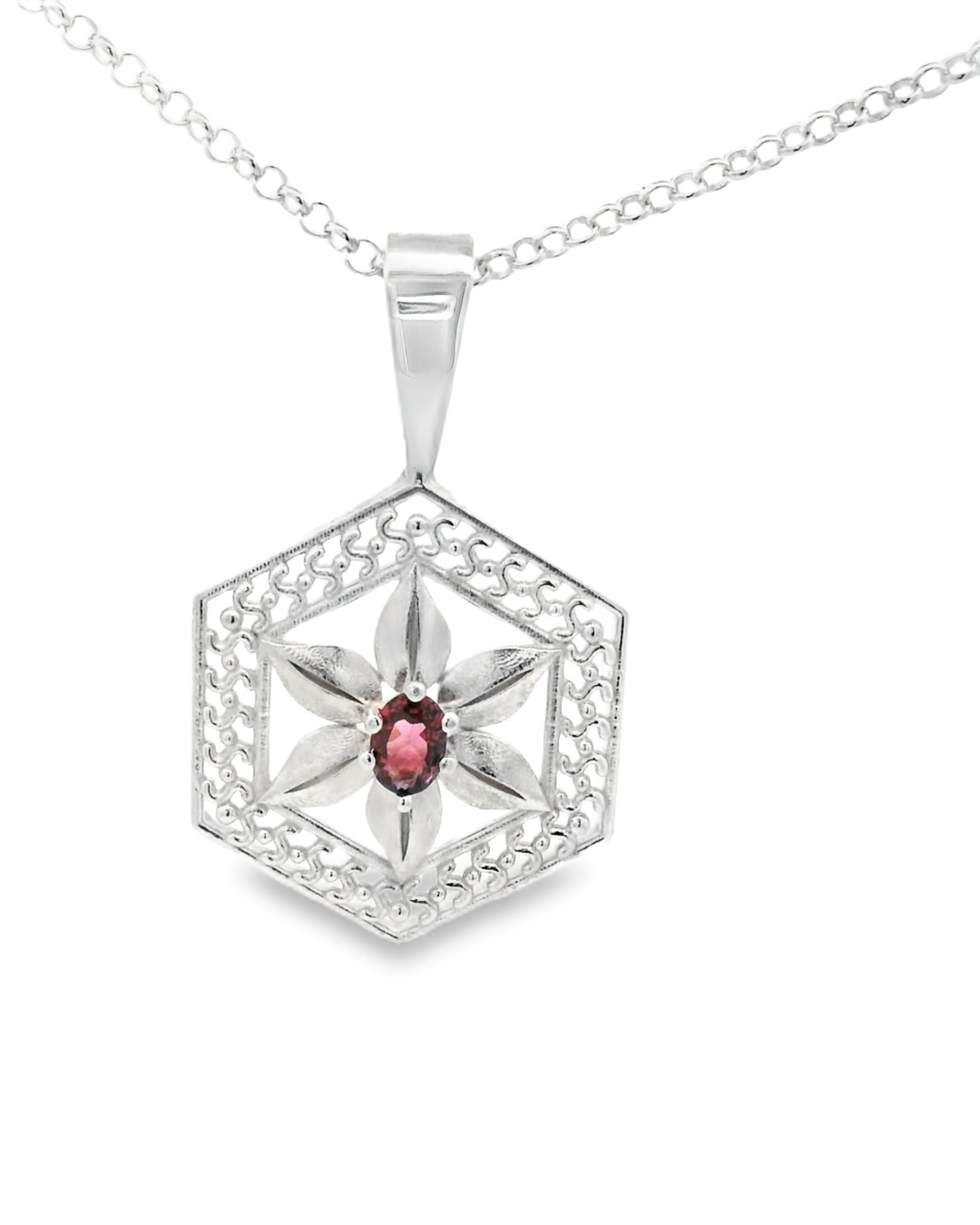 Phoenicia bloom pendant