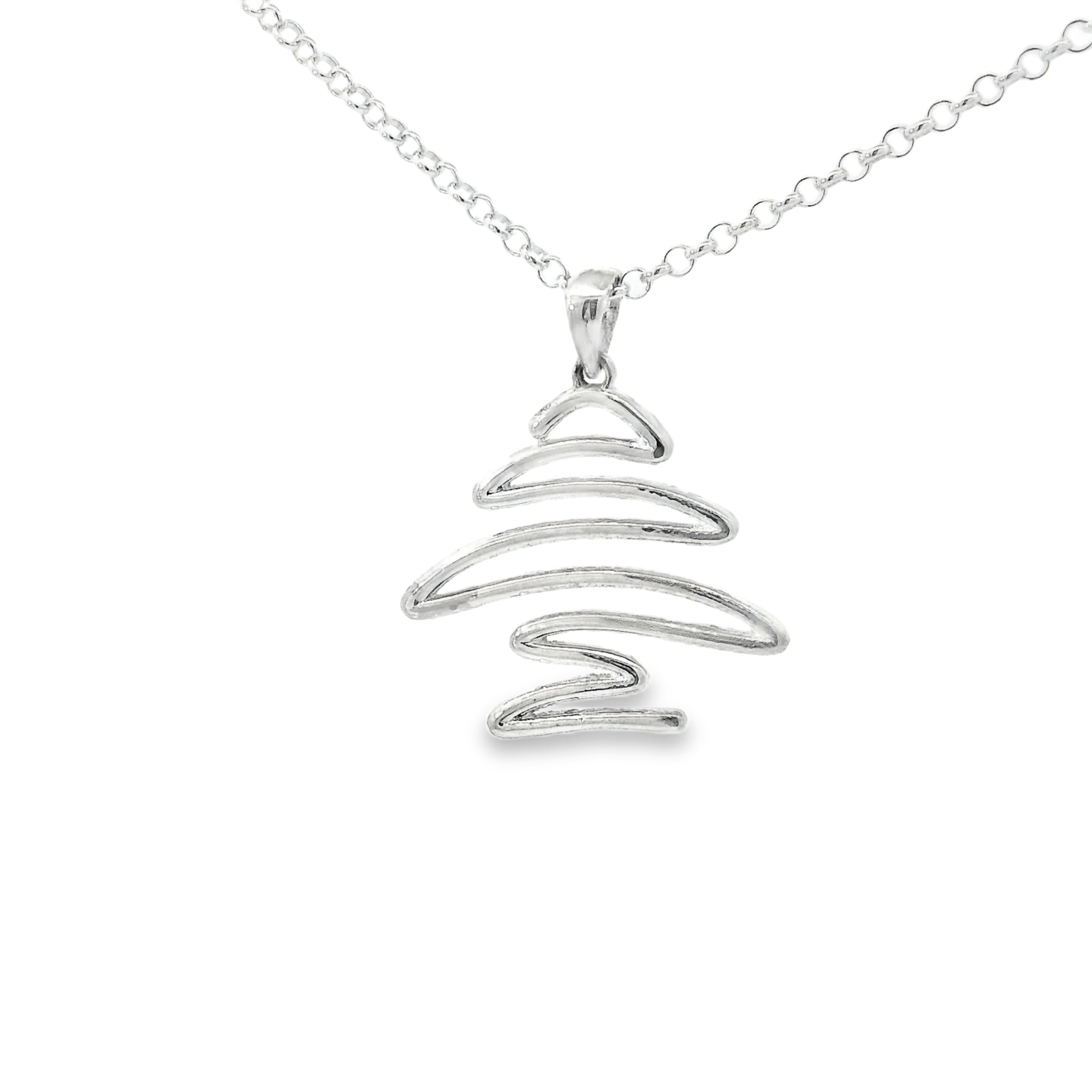 The Cedar Pendant-Sterling Silver